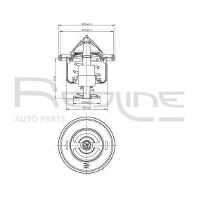 Thermostat des Herstellers RED-LINE - Originalware Artikelnummer: 55MI003
