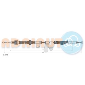 Handbremsseil 12.0263