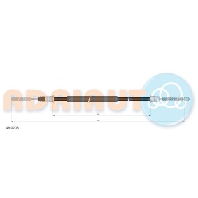 Handbremsseil 48.0203