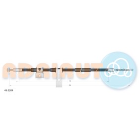 Handbremsseil 48.0204