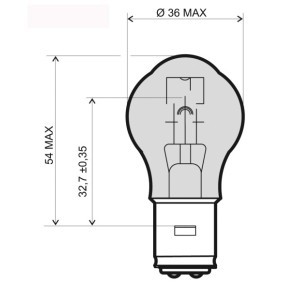 Glühlampe, Fernscheinwerfer von RMS