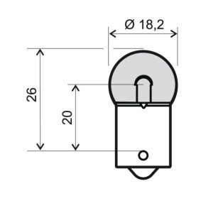 Köp Glödlampa av RMS 24 651 0225 till det låga priset 21,60 kr