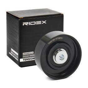 Comprar Polea inversión / guía, correa poli V de RIDEX 312D0132 a bajo precio de 25,47 €