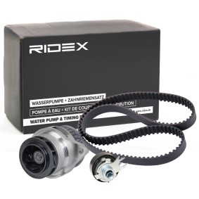 Achetez des Kit de distribution + pompe à eau RIDEX 3096W0293 à prix pour 97,95 €