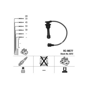 Acquista Kit cavi candele da NGK 5072 a buon mercato per soli 57,45 €
