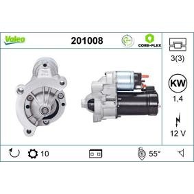 Köp Startmotor av VALEO 201008 till det låga priset 1459,42 kr