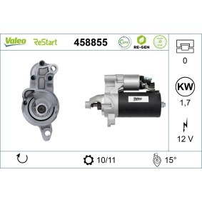Köp Startmotor av VALEO 458855 till det låga priset 9727,18 kr