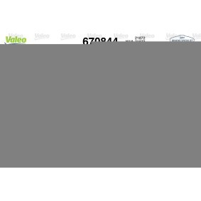 Köp Bromsbelägg av VALEO 670844 till det låga priset 223,31 kr
