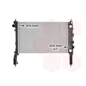 Achetez des Radiateur du moteur VAN WEZEL 37012717 à prix pour 207,47 €