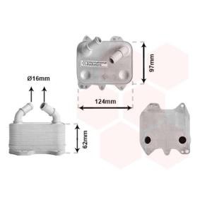 Achetez des Radiateur d'huile VAN WEZEL 58013711 à prix pour 96,44 €