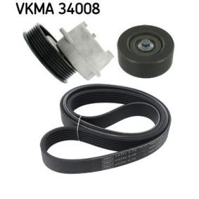 Achetez des Jeu de courroies trapézoïdales à nervures SKF VKMA 34008 à prix pour 106,39 €