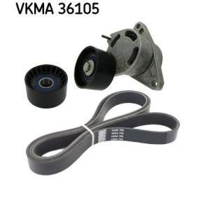 Achetez des Jeu de courroies trapézoïdales à nervures SKF VKMA 36105 à prix pour 98,98 €
