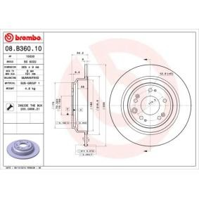 Acquista Disco freno da BREMBO 08.8264.81 a buon mercato per soli 37,60 €