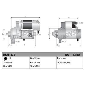Köp Startmotor av DENSO DSN1475 till det låga priset 2703,95 kr