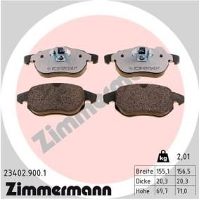 Comprar Juego de pastillas de freno de ZIMMERMANN 23402.900.1 a bajo precio de 107,52 €
