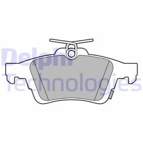 Compre Pastilhas de travão da DELPHI LP3600 a um preço baixo por 22,30 €