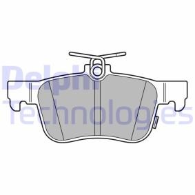 Compre Pastilhas de travão da DELPHI LP3607 a um preço baixo por 33,48 €