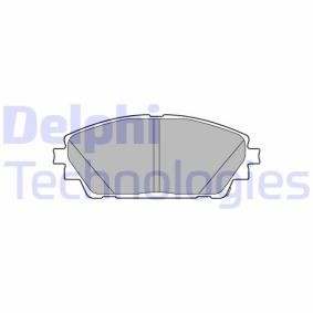 Compre Pastilhas de travão da DELPHI LP3633 a um preço baixo por 61,95 €
