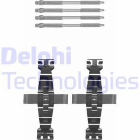 Comprar Kit de accesorios, pastillas de frenos de DELPHI LX0674 a bajo precio de 12,47 €