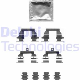Compre Kit de acessórios, pastilhas de travão da DELPHI LX0678 a um preço baixo por 11,34 €