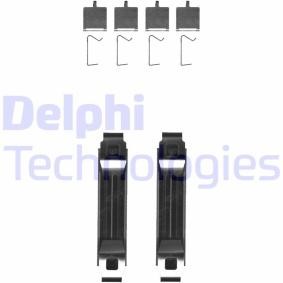 Comprar Kit de accesorios, pastillas de frenos de DELPHI LX0681 a bajo precio de 9,60 €
