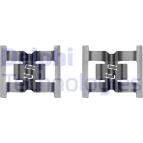 Osta Jarrupalojen asennussarja DELPHI:llä LX0682 edullisesti hintaan 12,59 €