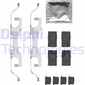 Zubehörsatz, Scheibenbremsbelag LX0698 von DELPHI günstig für 18,65 € online kaufen