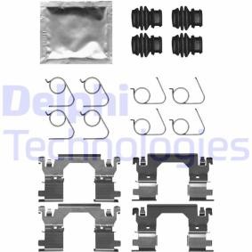Compre Kit de acessórios, pastilhas de travão da DELPHI LX0701 a um preço baixo por 25,48 €