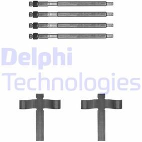 Køb Monteringssæt til bremseklodser af DELPHI LX0707 til den lave pris 104,85 DKK