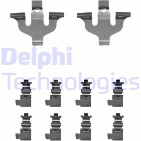 Comprar Kit de accesorios, pastillas de frenos de DELPHI LX0714 a bajo precio de 20,55 €