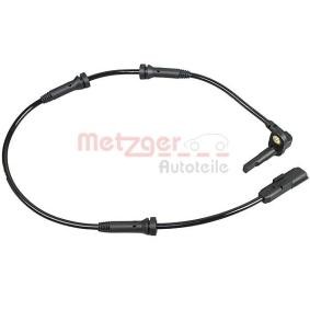 Comprar Sensor ABS de METZGER 09001209 a bajo precio de 36,44 €