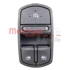 Comprar Interruptor de elevalunas de METZGER 0916672 a bajo precio de 34,65 €
