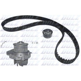Achetez des Kit de distribution + pompe à eau de chez DOLZ en ligne pour 500 C Cabriolet (312) à prix modérés