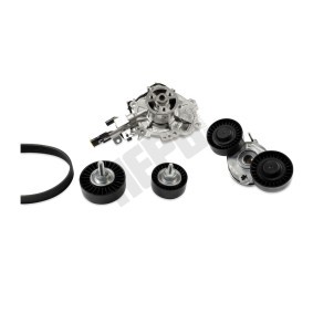 Achetez des Pompe à eau+Jeu de courroie trapézoïdale à nervures HEPU PK26810 à prix pour 396,44 €