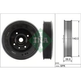 Achetez des Poulie damper (vilebrequin) INA 544 0158 10 à prix pour 56,72 €