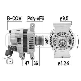 Köp Generator av ERA 209354A till det låga priset 8124,42 kr