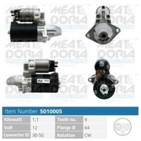 Köp Startmotor av MEAT & DORIA 5010005 till det låga priset 1354,09 kr