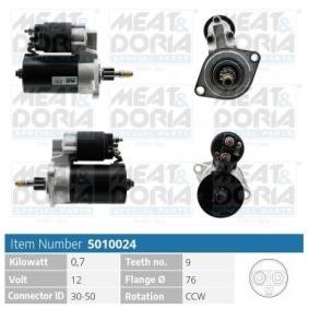Köp Startmotor av MEAT & DORIA 5010024 till det låga priset 1649,21 kr