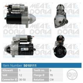 Köp Startmotor av MEAT & DORIA 5010111 till det låga priset 1383,24 kr