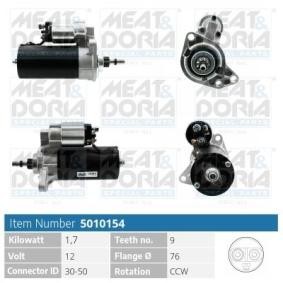 Köp Startmotor av MEAT & DORIA 5010154 till det låga priset 1224,58 kr