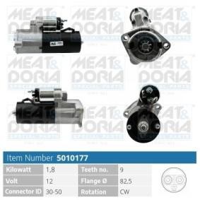 Köp Startmotor av MEAT & DORIA 5010177 till det låga priset 1432,40 kr