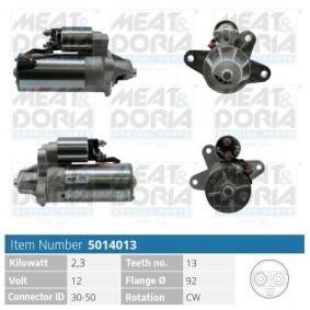 Köp Startmotor av MEAT & DORIA 5014013 till det låga priset 1722,34 kr