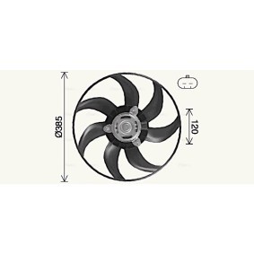 Osta Jäähdyttimen tuuletin AVA COOLING SYSTEMS:llä FT7617 edullisesti hintaan 150,67 €
