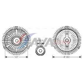 Ölkühler, Automatikgetriebe für KIA von AVA COOLING SYSTEMS