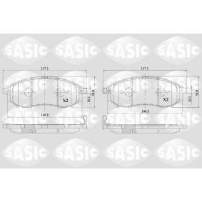 Comprar Juego de pastillas de freno de SASIC 6214036 a bajo precio de 38,05 €