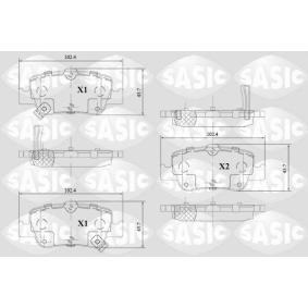 Comprar Juego de pastillas de freno de SASIC 6216110 a bajo precio de 23,87 €