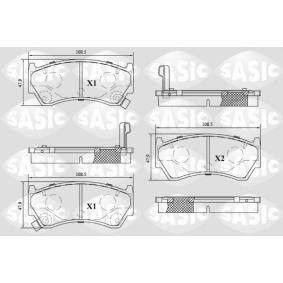 Comprar Juego de pastillas de freno de SASIC 6216113 a bajo precio de 27,06 €
