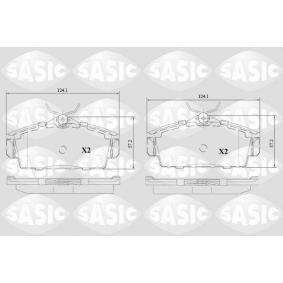 Comprar Juego de pastillas de freno de SASIC 6216117 a bajo precio de 32,99 €