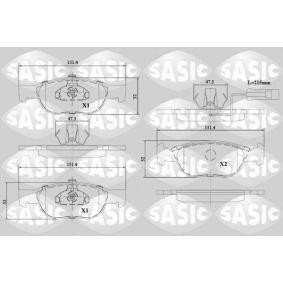 Compre Pastilhas de travão da SASIC 6216134 a um preço baixo por 30,92 €