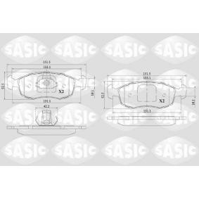 Compre Pastilhas de travão da SASIC 6216144 a um preço baixo por 31,21 €